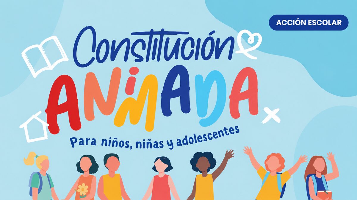 Constitución Animada para niños, niñas y adolescentes